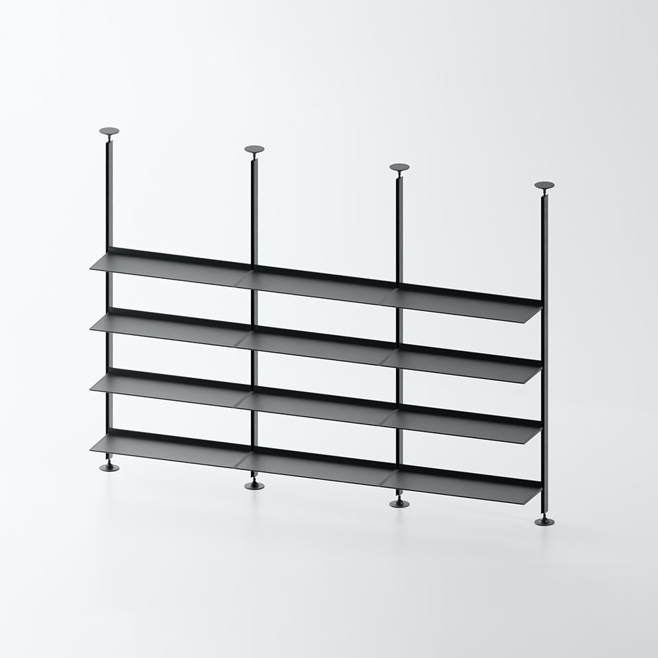 Floor to Ceiling Tension Rod: Single-Sided